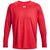 Under Armour Men's Red/White Team Tech Long Sleeve