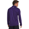 Under Armour Men's Purple/White Team Tech 1/4 Zip