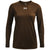 Under Armour Women's Cleveland Brown/White Team Tech Long Sleeve