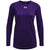 Under Armour Women's Purple/White Team Tech Long Sleeve