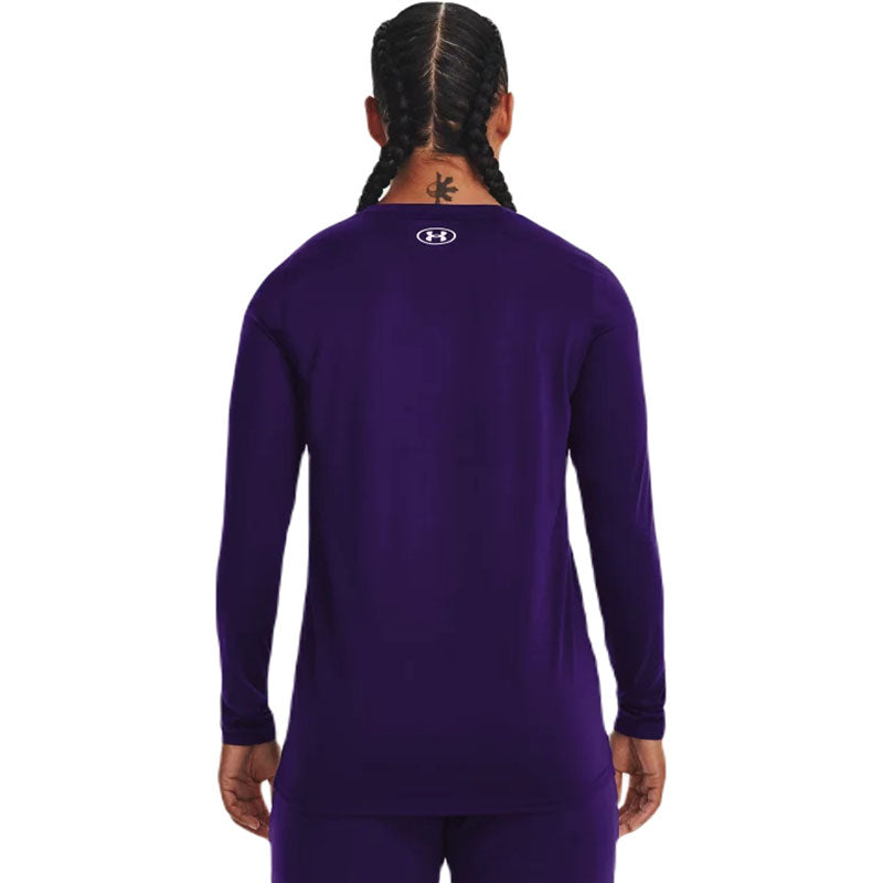 Under Armour Women's Purple/White Team Tech Long Sleeve