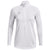 Under Armour Women's White/Mod Grey Team Tech 1/2 Zip