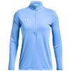 Under Armour Women's Carolina Blue/White Team Tech 1/2 Zip