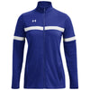 Under Armour Women's Royal/White Team Knit Warm Up Full-Zip