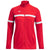 Under Armour Women's Red/White Team Knit Warm Up Full-Zip