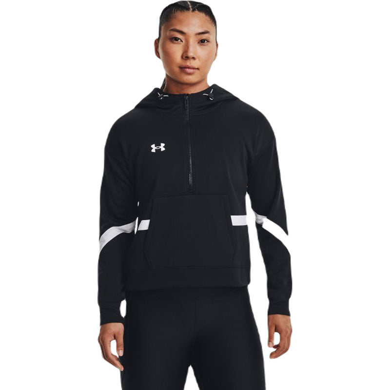 Under Armour Women's Black/White Storm Armour Fleece Hoodie