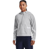 Under Armour Women's Mod Grey/White Storm Armour Fleece Hoodie