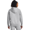 Under Armour Women's Mod Grey Light Heather/White Rival Fleece Hoodie