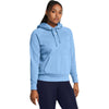 Under Armour Women's Carolina Blue/White Rival Fleece Hoodie