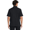 Under Armour Men's Black/White Title Polo