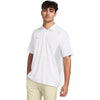 Under Armour Men's White/Mod Grey Title Polo