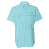 Columbia Women's Clear Blue Bahama Short Sleeve Shirt