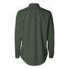 Van Heusen Women's Dark Green Long Sleeve Oxford Shirt-Alpha Sized