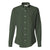 Van Heusen Women's Dark Green Long Sleeve Oxford Shirt-Alpha Sized