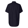 Van Heusen Men's Navy Short Sleeve Oxford Shirt-Alpha Sized