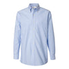 Van Heusen Men's Blue Long Sleeve Regular Fit Pinpoint Shirt-Alpha Sized