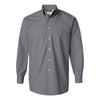 Van Heusen Men's Slate Silky Poplin Dress Shirt