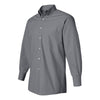 Van Heusen Men's Slate Silky Poplin Dress Shirt