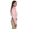 Van Heusen Women's Pink Silky Poplin Dress Shirt