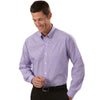 Van Heusen Men's Amethyst Gingham Long Sleeve Dress Shirt