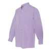 Van Heusen Men's Amethyst Gingham Long Sleeve Dress Shirt