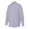 Van Heusen Men's Blue Frost Coolest Comfort Check Long Sleeve Shirt