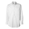 Van Heusen Men's White Twill Long Sleeve Dress Shirt