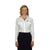 Van Heusen Women's White Aviator Shirt-Long Sleeve