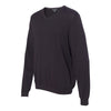 Van Heusen Men's Black Long Sleeve V-Neck Sweater