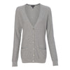 Van Heusen Women's Grey Long Sleeve Cardigan Sweater