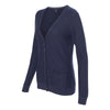 Van Heusen Women's Navy Long Sleeve Cardigan Sweater