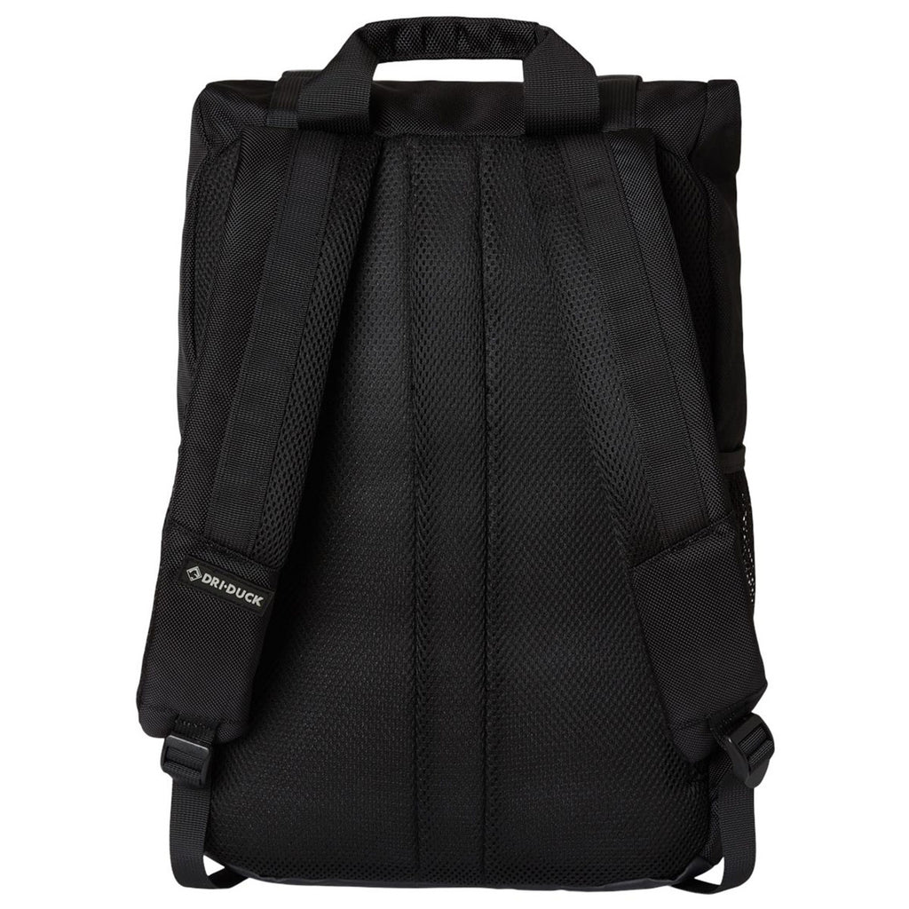 Dri Duck Black Roll Top Backpack