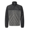 Columbia Men's Black/Grill Steens Mountain Full-Zip Fleece