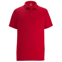 Edwards Men's Red Snag-Proof Short Sleeve Polo