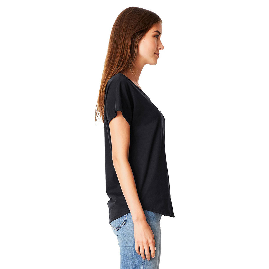 Next Level Women's Black Ideal Dolman