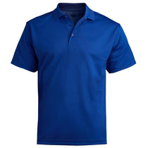Edwards Men's Royal Hi-Performance Mesh Short Sleeve Polo