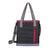 Koozie Black/Red Quilted Kooler Tote