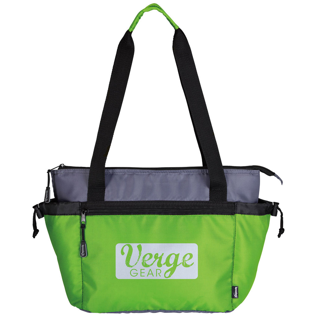 Koozie Lime Green Kamp Kooler Tote