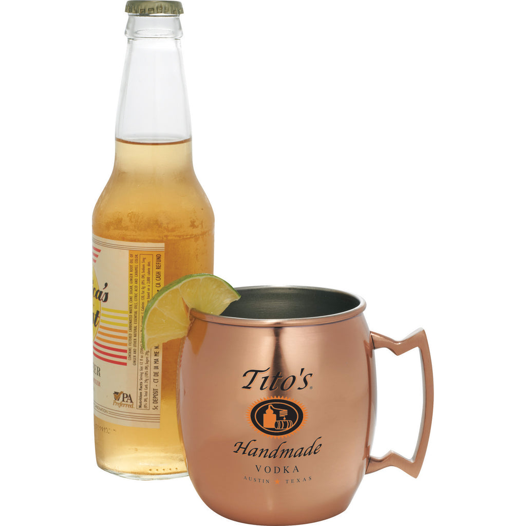 Leed's Copper Moscow Mule Mug 16 oz