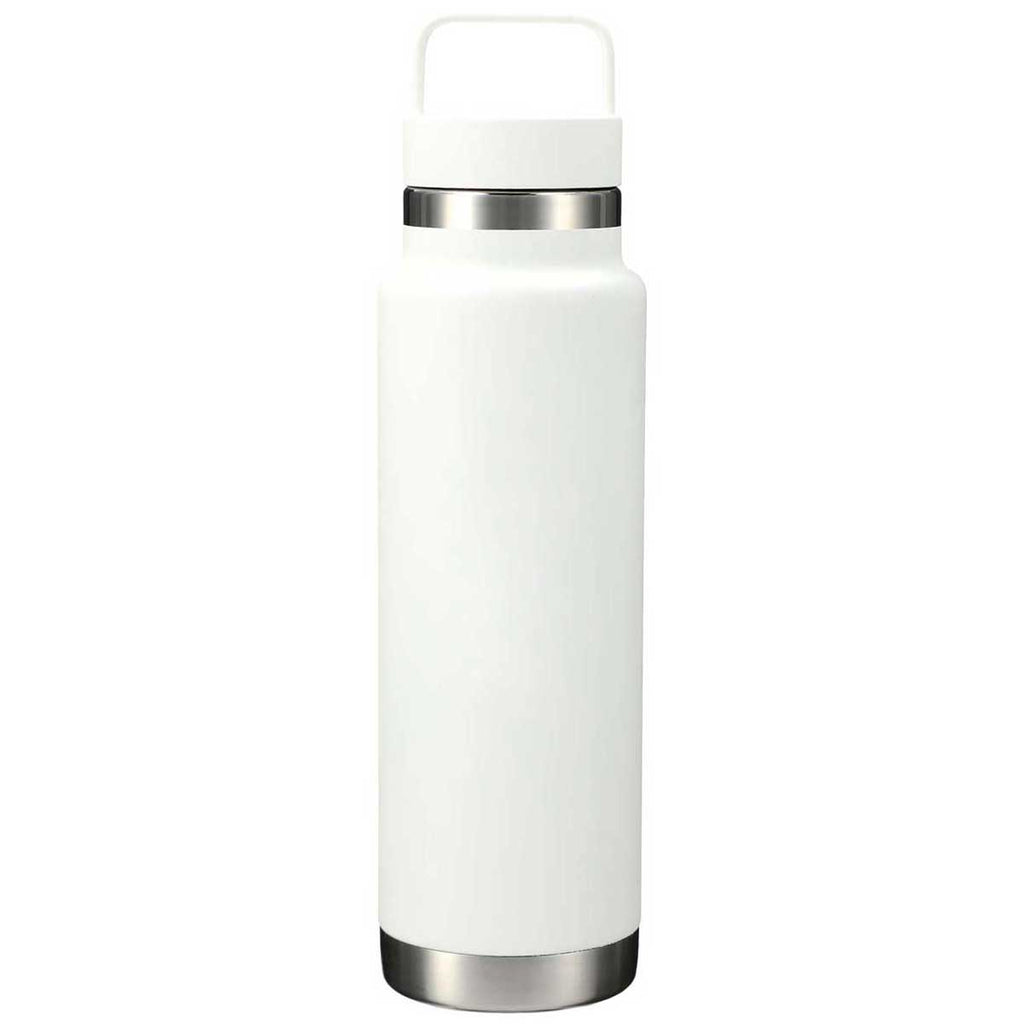 Leed's White Colton Copper Vacuum Insulated Bottle 20oz