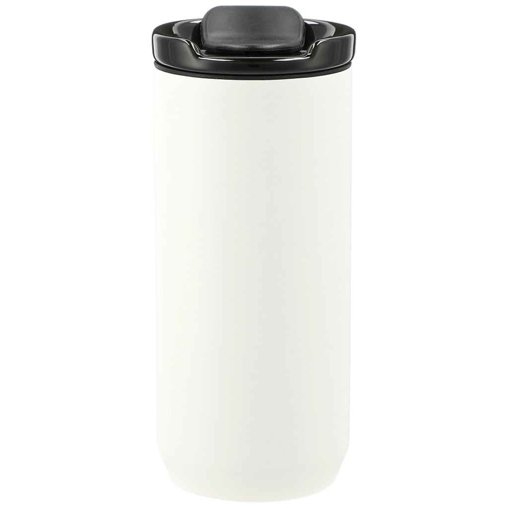 Leeds White Seneca Tumbler 16oz with Ceramic Lid & Lining