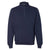 Russell Athletic Men's Navy Dri Power Quarter-Zip Cadet Collar Sweatshirt