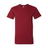 American Apparel Unisex Cranberry Fine Jersey Short Sleeve T-Shirt