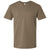 American Apparel Men's Heather Army CVC Henley Tee