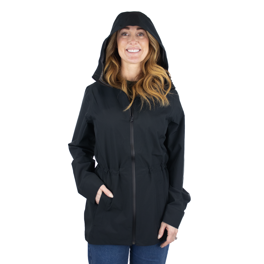 Zusa 3 Day Women's Black North Shore Rain Jacket