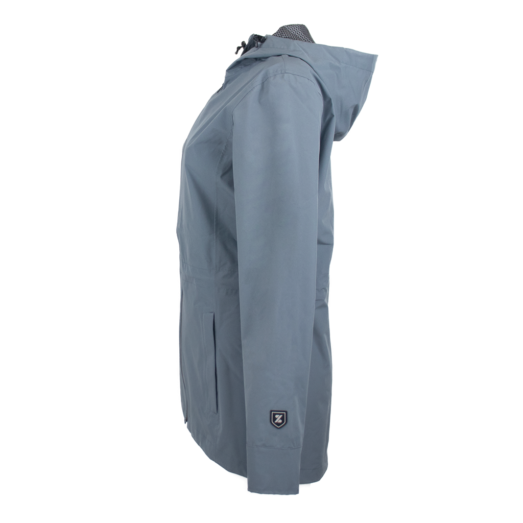 48-Hour Zusa Women's Charcoal North Shore Rain Jacket