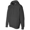 Weatherproof Men's Charcoal Cross Weave Hooded Sweatshirt