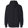 Weatherproof Men's Navy Cross Weave Hooded Sweatshirt