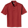 Nike Men's Red Tech Basic Dri-FIT Short Sleeve Polo