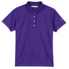 Nike Women's Purple Tech Basic Dri-FIT Short Sleeve Polo